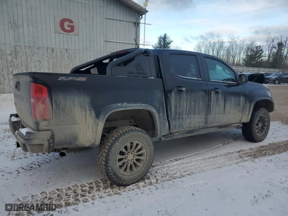 2021 Chevrolet Colorado 4WD ZR2 with VIN 1GCGTEEN5M1182222, listed as a Copart auction lot 84324364 with 41,388 mi miles and Clean Title. Bid and sale history available at carsss.com. Image 3.