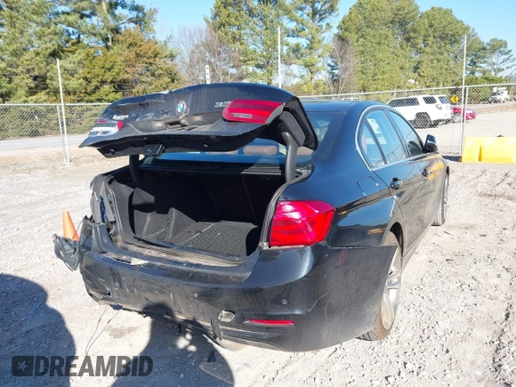 2017 BMW 3 Series 330i with VIN WBA8B9C58HK675536, listed as a IAAI auction lot 41665254 with 122,098 mi miles. Bid and sale history available at carsss.com. Image 6.