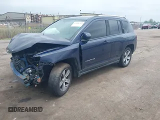 2016 Jeep Compass Latitude with VIN 1C4NJCEA9GD815600, listed as a IAAI auction lot 42268713 with 97,764 mi miles and . Bid and sale history available at DreamBid. Image 17.