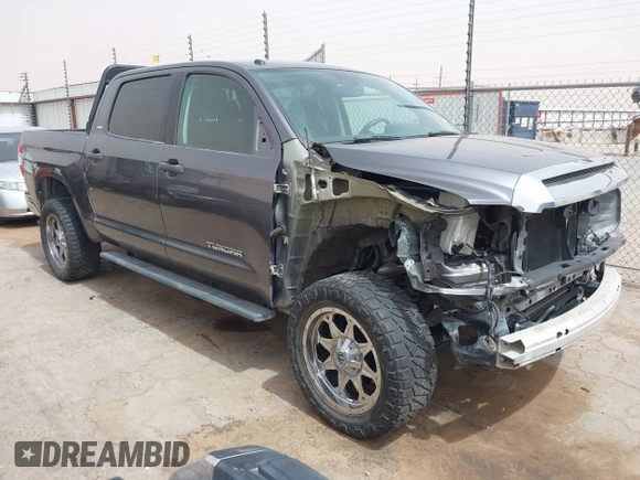 2014 Toyota Tundra SR5 z VIN 5TFEM5F1XEX082020, wystawiony jako IAAI lot #41914391 z przebiegiem 75 787 mil mil oraz . Historia ofert i sprzedaży dostępna na DreamBid. Obrazek 1.