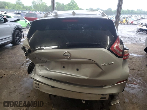 2016 Nissan Murano S z VIN 5N1AZ2MH6GN112560, wystawiony jako Copart lot #72698994 z przebiegiem 81 950 mil mil oraz Szkoda całkowita • Salvage title. Historia ofert i sprzedaży dostępna na DreamBid. Obrazek 6.