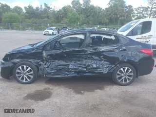 2016 Hyundai Accent SE with VIN KMHCU4AE9GU052504, listed as a IAAI auction lot 41947653 with 105,871 mi miles. Bid and sale history available at carsss.com. Image 15.