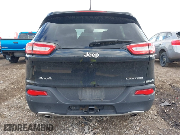 2014 Jeep Cherokee Limited with VIN 1C4PJMDS3EW211129, listed as a IAAI auction lot 41877310 with 91,791 mi miles and . Bid and sale history available at DreamBid. Image 16.
