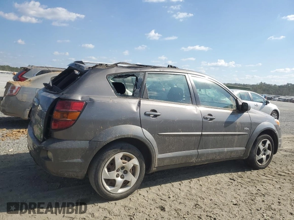 2005 Pontiac Vibe with VIN 5Y2SL63855Z413376, listed as a Copart auction lot 74682264 with 152,763 mi miles and Salvage Title. Bid and sale history available at carsss.com. Image 3.