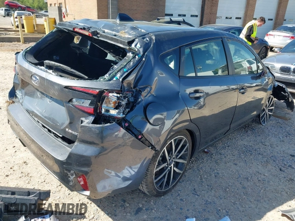2024 Subaru Impreza Special Sports z VIN JF1GUAFC7R8888566, wystawiony jako IAAI lot #41989451 z przebiegiem 5 907 mil mil oraz . Historia ofert i sprzedaży dostępna na DreamBid. Obrazek 4.