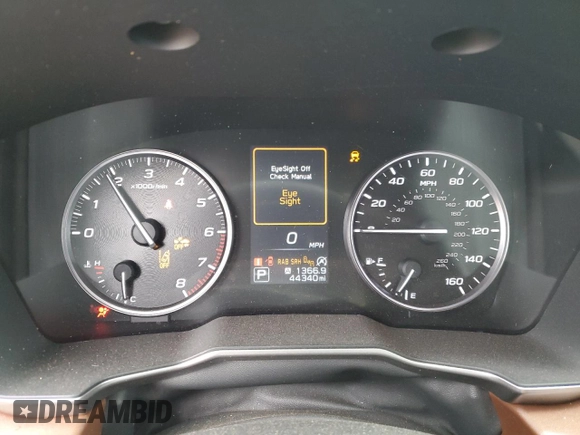 2022 Subaru Outback Touring XT with VIN 4S4BTGPD7N3110563, listed as a Copart auction lot 49061095 with 44,340 mi miles and Salvage title. Bid and sale history available at DreamBid. Image 9.