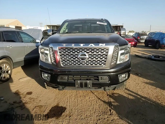 2016 Nissan Titan XD Platinum Reserve with VIN 1N6BA1F40GN506668, listed as a Copart auction lot 76357204 with 89,839 mi miles and Salvage Title. Bid and sale history available at carsss.com. Image 10.