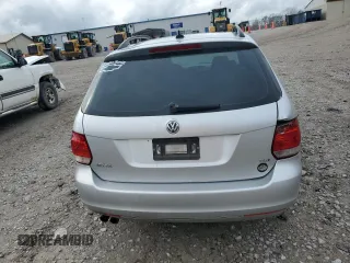 2014 Volkswagen Jetta SportWagen TDI w/Sunroof & Nav with VIN 3VWPL7AJ2EM614152, listed as a Copart auction lot 50984275 with 117,903 mi miles and Salvage Title. Bid and sale history available at carsss.com. Image 6.