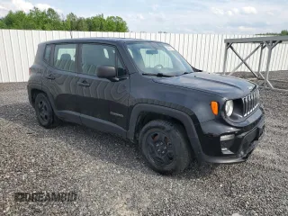 2020 Jeep Renegade Sport with VIN ZACNJAAB1LPL34994, listed as a Copart auction lot 55270595 with 63,343 mi miles and Clean title. Bid and sale history available at DreamBid. Image 4.