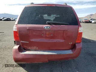 2008 Kia Sedona LX with VIN KNDMB233086248352, listed as a Copart auction lot 53099775 with 225,708 mi miles and Clean Title. Bid and sale history available at carsss.com. Image 6.