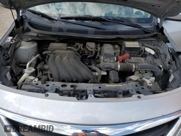 2016 Nissan Versa S with VIN 3N1CN7AP5GL838219, listed as a Copart auction lot 54801415 with 85,940 mi miles and Salvage title. Bid and sale history available at DreamBid. Image 11.