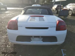2002 Toyota MR2 Spyder with VIN JTDFR320720050590, listed as a Copart auction lot 46651395 with 155,998 mi miles and Salvage Title. Bid and sale history available at carsss.com. Image 6.
