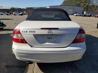 2007 Mercedes-Benz CLK 350 with VIN WDBTK56F97F207122, listed as a Copart auction lot 85791364 with 124,674 mi miles and Clean Title. Bid and sale history available at DreamBid. Image 6.