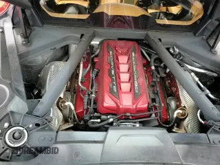2021 Chevrolet Corvette 3LT with VIN 1G1YC2D46M5104285, listed as a Copart auction lot 80846915 with 35,793 mi miles and Salvage title. Bid and sale history available at DreamBid. Image 14.