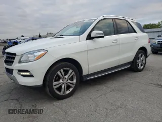 2013 Mercedes-Benz M ML 350 BlueTEC with VIN 4JGDA2EB7DA231901, listed as a Copart auction lot 51264615 with 118,197 mi miles and Salvage Title. Bid and sale history available at carsss.com. Image 1.