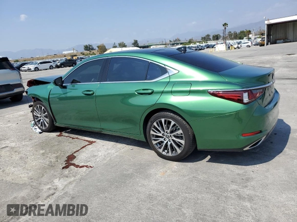 2019 Lexus ES 350 with VIN JTHBZ1B1XK2004024, listed as a Copart auction lot 54936165 with 66,335 mi miles and Salvage Title. Bid and sale history available at DreamBid. Image 2.