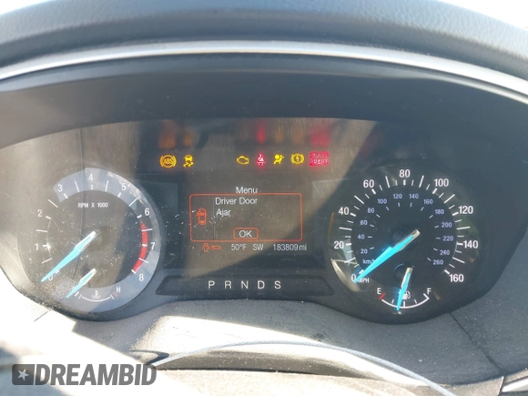 2016 Ford Fusion SE with VIN 3FA6P0T98GR241269, listed as a IAAI auction lot 41325525 with 183,809 mi miles and . Bid and sale history available at DreamBid. Image 7.
