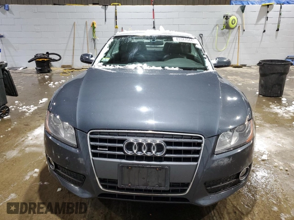 2010 Audi A5 Premium with VIN WAUCFAFH6AN023623, listed as a Copart auction lot 83347044 with 121,420 mi miles and Clean title. Bid and sale history available at DreamBid. Image 5.
