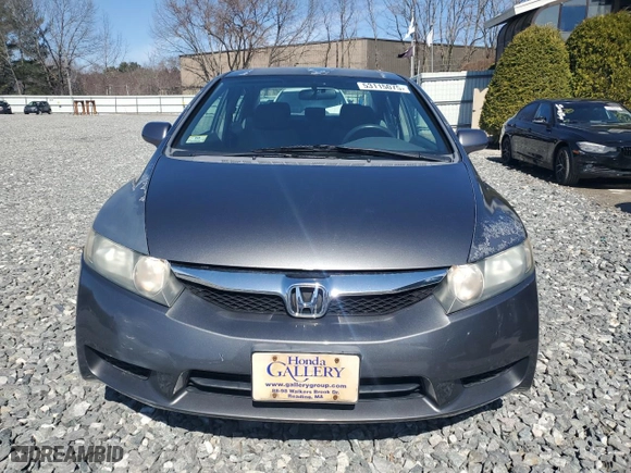 2009 Honda Civic Sdn LX with VIN 2HGFA16569H520018, listed as a Copart auction lot 53115075 with 89,578 mi miles and Clean Title. Bid and sale history available at carsss.com. Image 5.
