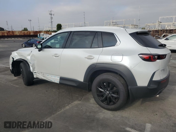 2025 Mazda CX-50 S Preferred z VIN 7MMVABBM5SN336859, wystawiony jako Copart lot #54243685 z przebiegiem 1 281 mil mil oraz Szkoda całkowita • Salvage title. Historia ofert i sprzedaży dostępna na DreamBid. Obrazek 2.