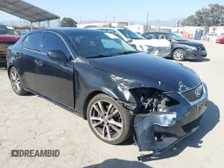 2007 Lexus IS 250 with VIN JTHBK262275026215, listed as a IAAI auction lot 42539486 with 188,103 mi miles and . Bid and sale history available at DreamBid. Image 1.