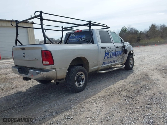2013 Ram 2500 Tradesman with VIN 3C6UR5CL2DG553493, listed as a IAAI auction lot 41745488 with 242,474 mi miles. Bid and sale history available at carsss.com. Image 4.
