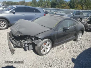2006 Mitsubishi Eclipse GS with VIN 4A3AK24FX6E025733, listed as a Copart auction lot 76796724 with 204,352 mi miles and Salvage Title. Bid and sale history available at carsss.com. Image 1.