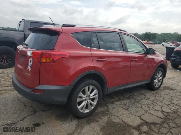 2015 Toyota RAV4 Limited with VIN JTMYFREV3FD050094, listed as a Copart auction lot 54525875 with 427,795 mi miles and Clean Title. Bid and sale history available at carsss.com. Image 3.