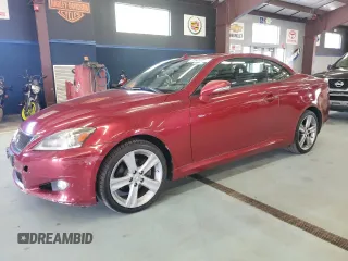 2012 Lexus IS 250 C with VIN JTHFF2C29C2526040, listed as a Copart auction lot 71417364 with 153,210 mi miles and Salvage title. Bid and sale history available at DreamBid. Image 1.