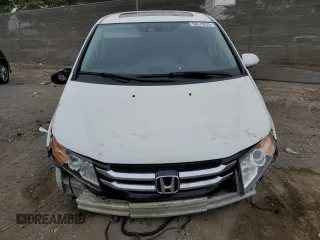 2014 Honda Odyssey Touring z VIN 5FNRL5H91EB089813, wystawiony jako Copart lot #58674275 z przebiegiem Nie podano mil oraz Szkoda całkowita • Salvage title. Historia ofert i sprzedaży dostępna na DreamBid. Obrazek 5.