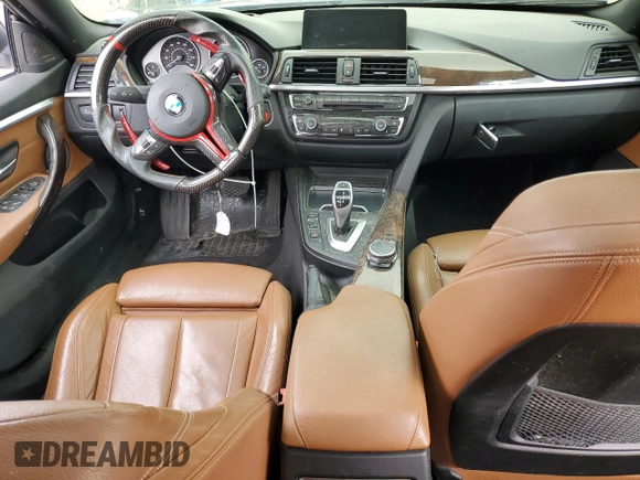 2017 BMW 4 Series 440i xDrive with VIN WBA4E5C51HG189202, listed as a Copart auction lot 50088075 with 0 mi miles and Clean Title. Bid and sale history available at carsss.com. Image 8.