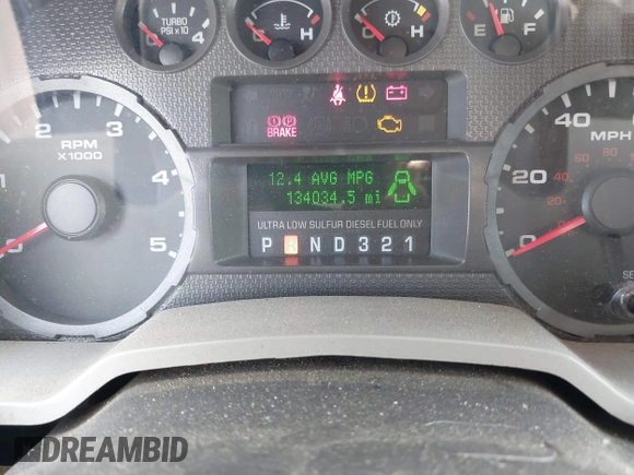 2010 Ford F-250 XL with VIN 1FTSW2BR7AEB07145, listed as a IAAI auction lot 42161351 with 134,034 mi miles and . Bid and sale history available at DreamBid. Image 7.