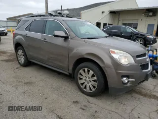 2010 Chevrolet Equinox 2LT with VIN 2CNALPEW0A6286924, listed as a Copart auction lot 53745125 with Not Provided miles and Salvage Title. Bid and sale history available at DreamBid. Image 4.