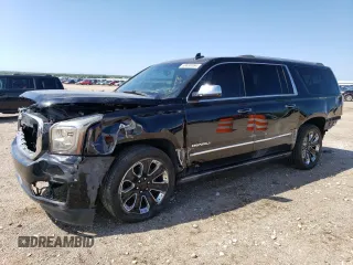 2018 GMC Yukon XL Denali with VIN 1GKS2HKJ8JR358438, listed as a Copart auction lot 69838364 with 47,198 mi miles and Salvage Title. Bid and sale history available at carsss.com. Image 1.