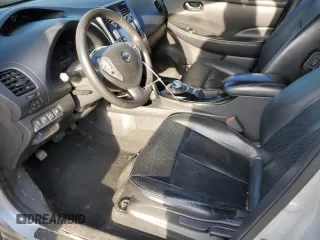 2015 Nissan LEAF SV with VIN 1N4AZ0CP2FC317732, listed as a Copart auction lot 39005553 with 116,896 mi miles. Bid and sale history available at carsss.com. Image 7.