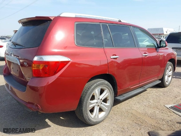 2008 Toyota Highlander Limited with VIN JTEES42AX82080660, listed as a IAAI auction lot 41906117 with 187,948 mi miles. Bid and sale history available at carsss.com. Image 4.