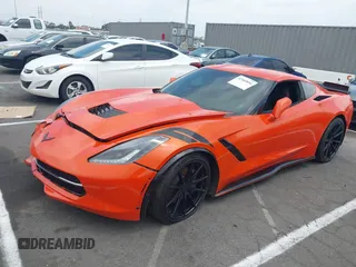 2019 Chevrolet Corvette 1LT with VIN 1G1YB2D74K5102125, listed as a IAAI auction lot 42585894 with 43,939 mi miles and . Bid and sale history available at DreamBid. Image 2.