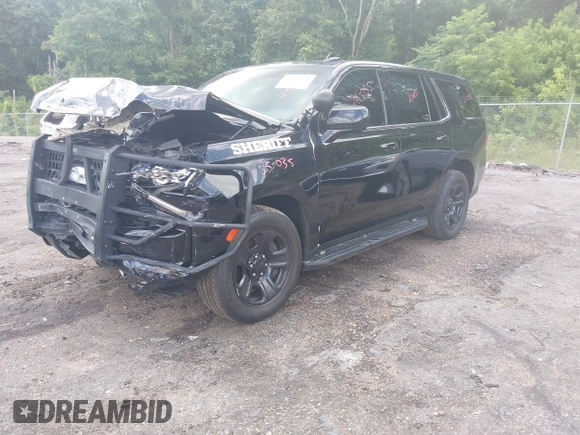 2022 Chevrolet Tahoe Commercial z VIN 1GNSCLED4NR235962, wystawiony jako IAAI lot #42515868 z przebiegiem 73 003 mil mil oraz . Historia ofert i sprzedaży dostępna na DreamBid. Obrazek 17.