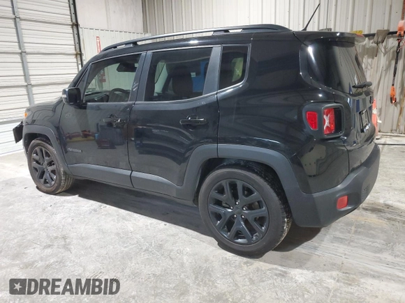 2017 Jeep Renegade Latitude with VIN ZACCJABB9HPG67072, listed as a Copart auction lot 55957745 with 92,078 mi miles and Salvage title. Bid and sale history available at DreamBid. Image 2.