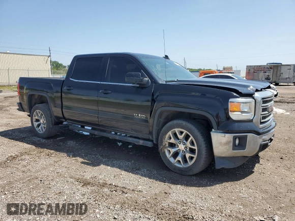 2015 GMC Sierra 1500 SLE z VIN 3GTP1UEC5FG482474, wystawiony jako Copart lot #56134745 z przebiegiem Nie podano mil oraz Szkoda całkowita • Salvage title. Historia ofert i sprzedaży dostępna na DreamBid. Obrazek 4.