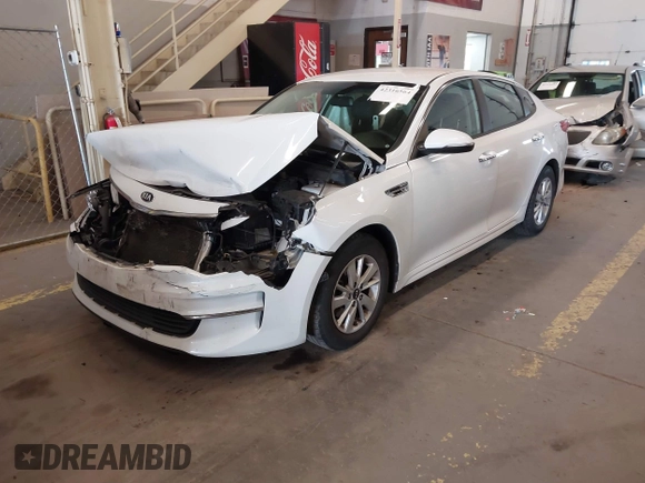 2017 Kia Optima LX with VIN 5XXGT4L35HG135391, listed as a IAAI auction lot 42316564 with 119,940 mi miles and . Bid and sale history available at DreamBid. Image 18.