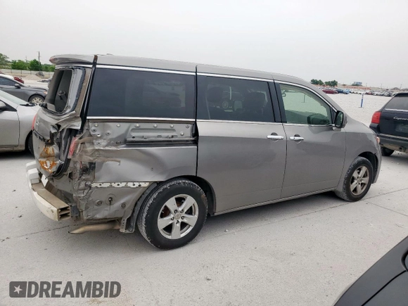 2012 Nissan Quest SL with VIN JN8AE2KP3C9051699, listed as a Copart auction lot 53310165 with 208,183 mi miles and Clean Title. Bid and sale history available at carsss.com. Image 3.