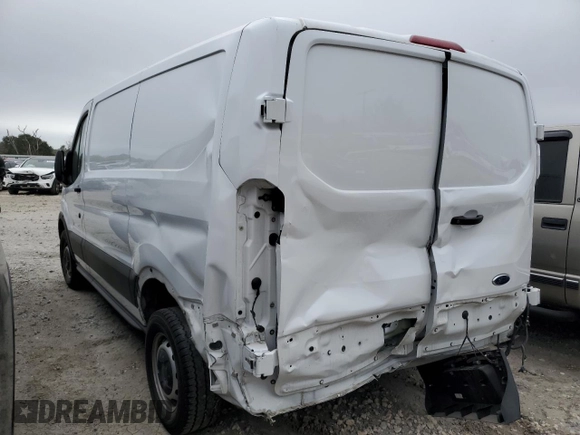 2023 Ford Transit Cargo with VIN 1FTBR1Y88PKA97221, listed as a Copart auction lot 43410475 with 34,927 mi miles and Salvage Title. Bid and sale history available at DreamBid. Image 2.