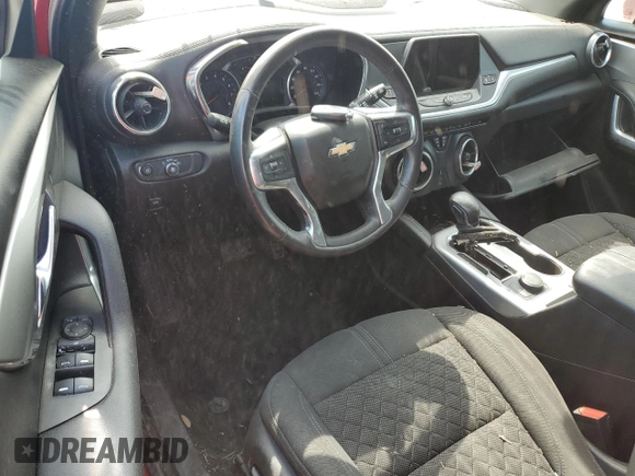 2020 Chevrolet Blazer LT z VIN 3GNKBBRA1LS617387, wystawiony jako Copart lot #52462875 z przebiegiem 76 347 mil mil oraz Szkoda całkowita • Salvage title. Historia ofert i sprzedaży dostępna na DreamBid. Obrazek 8.