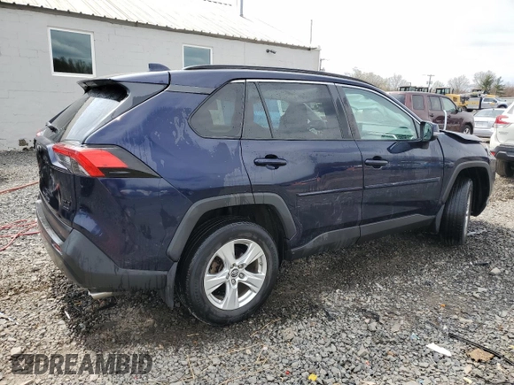 2019 Toyota RAV4 XLE with VIN 2T3P1RFV2KC053799, listed as a Copart auction lot 52495645 with 36,011 mi miles and Salvage Title. Bid and sale history available at carsss.com. Image 3.