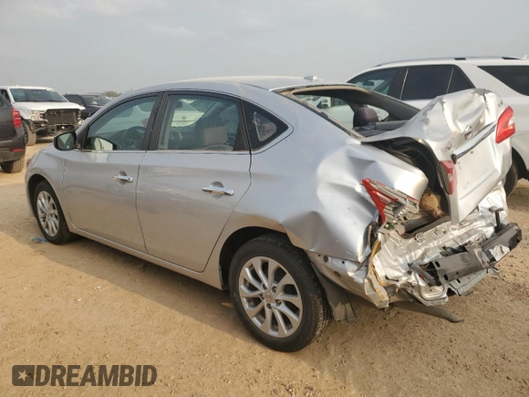 2019 Nissan Sentra SV with VIN 3N1AB7AP4KL612729, listed as a Copart auction lot 51519415 with 92,250 mi miles and Salvage Title. Bid and sale history available at DreamBid. Image 2.