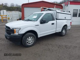 2018 Ford F-150 XL with VIN 1FTMF1CB7JKE51807, listed as a IAAI auction lot 41982761 with 72,170 mi miles. Bid and sale history available at carsss.com. Image 2.