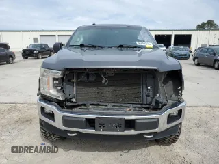 2018 Ford F-150 XL with VIN 1FTEW1EG1JFA92296, listed as a Copart auction lot 45866275 with 165,015 mi miles and Clean Title. Bid and sale history available at carsss.com. Image 5.