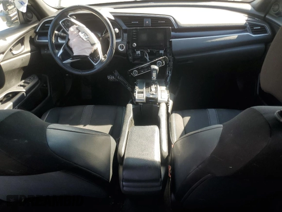 2019 Honda Civic Sport with VIN 2HGFC2F84KH594151, listed as a Copart auction lot 49927085 with 54,688 mi miles and Salvage Title. Bid and sale history available at DreamBid. Image 8.