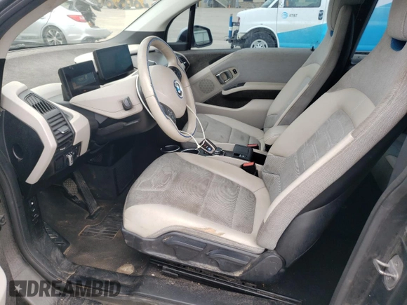2015 BMW i3 with VIN WBY1Z4C57FV278283, listed as a Copart auction lot 56382823 with 137,141 mi miles. Bid and sale history available at carsss.com. Image 7.
